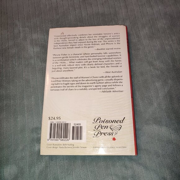 Book Away with the Fairies Mystery Kerry Greenwood 1920s Roaring Twenties - Picture 2 of 8